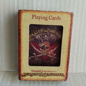 Pirates of the Caribbean Walt Disney World Playing Cards ~ New Sealed